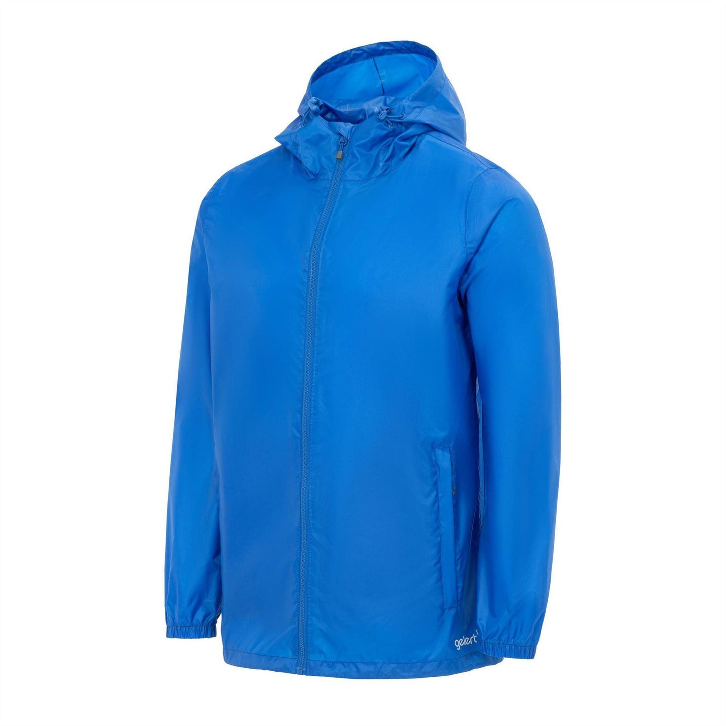 Royal Blue - Side - Gelert Mens Packaway Waterproof Jacket