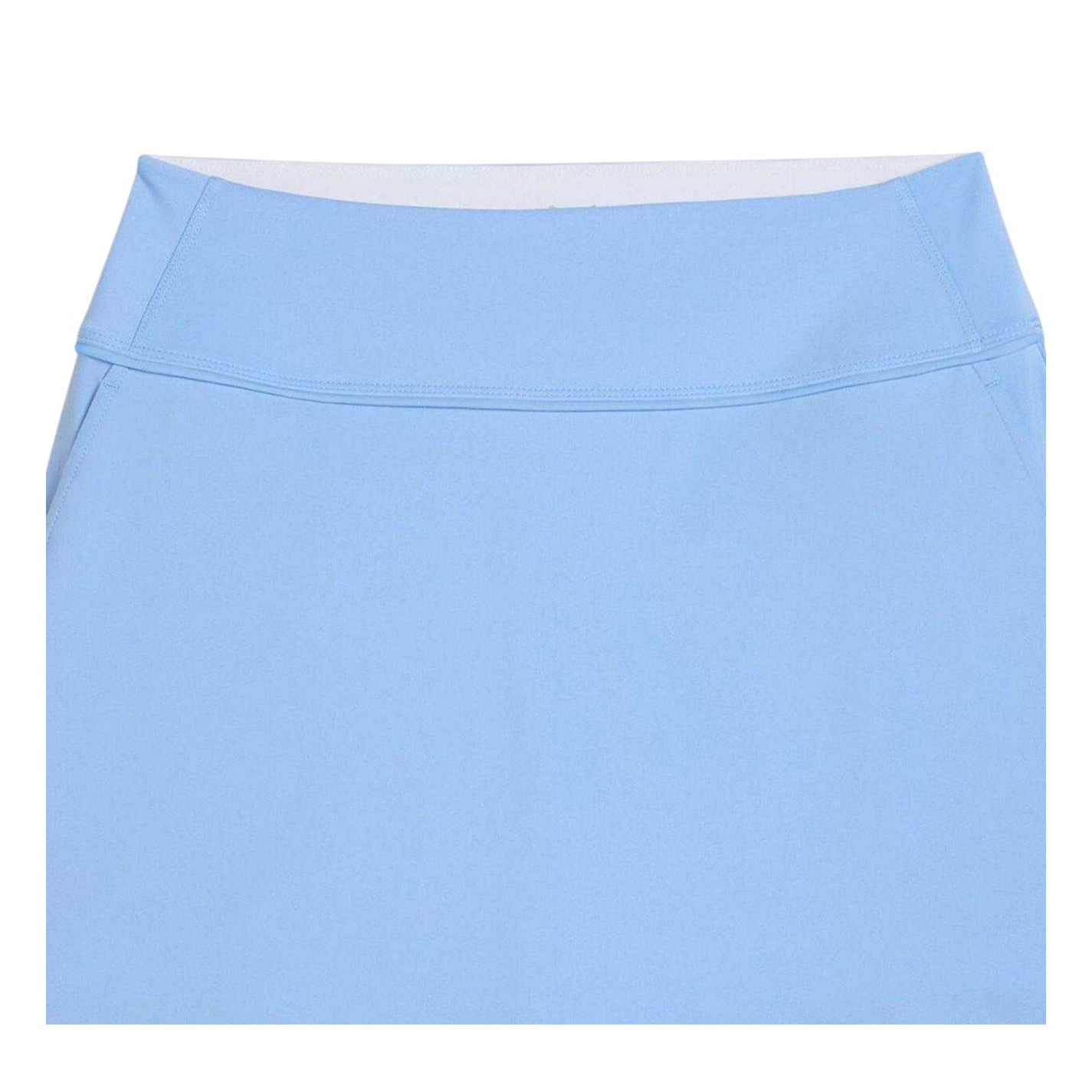 Light Blue - Side - Puma Womens-Ladies Blake Knitted Piped Golf Fitness Skort