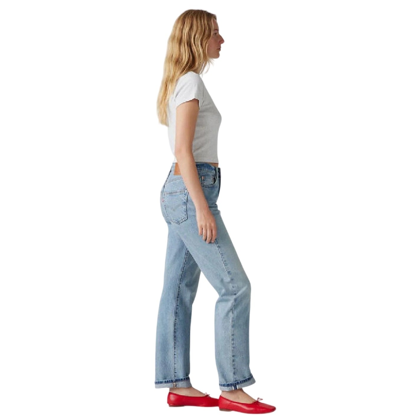 Piece Of History - Side - Levis Womens-Ladies 90´s 5 Pockets High Rise Jeans