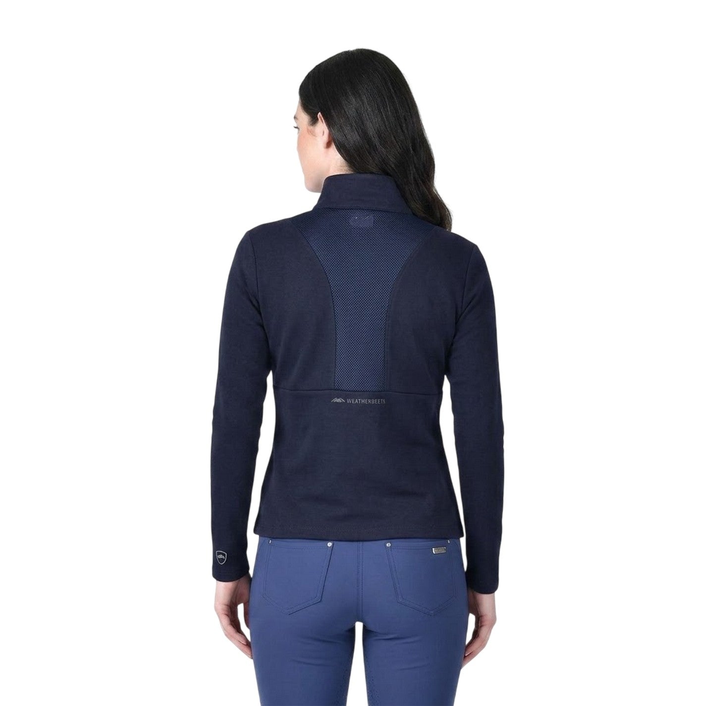Navy - Back - Weatherbeeta Womens-Ladies Copper Midlayer