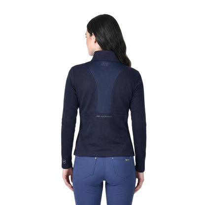 Navy - Back - Weatherbeeta Womens-Ladies Copper Midlayer