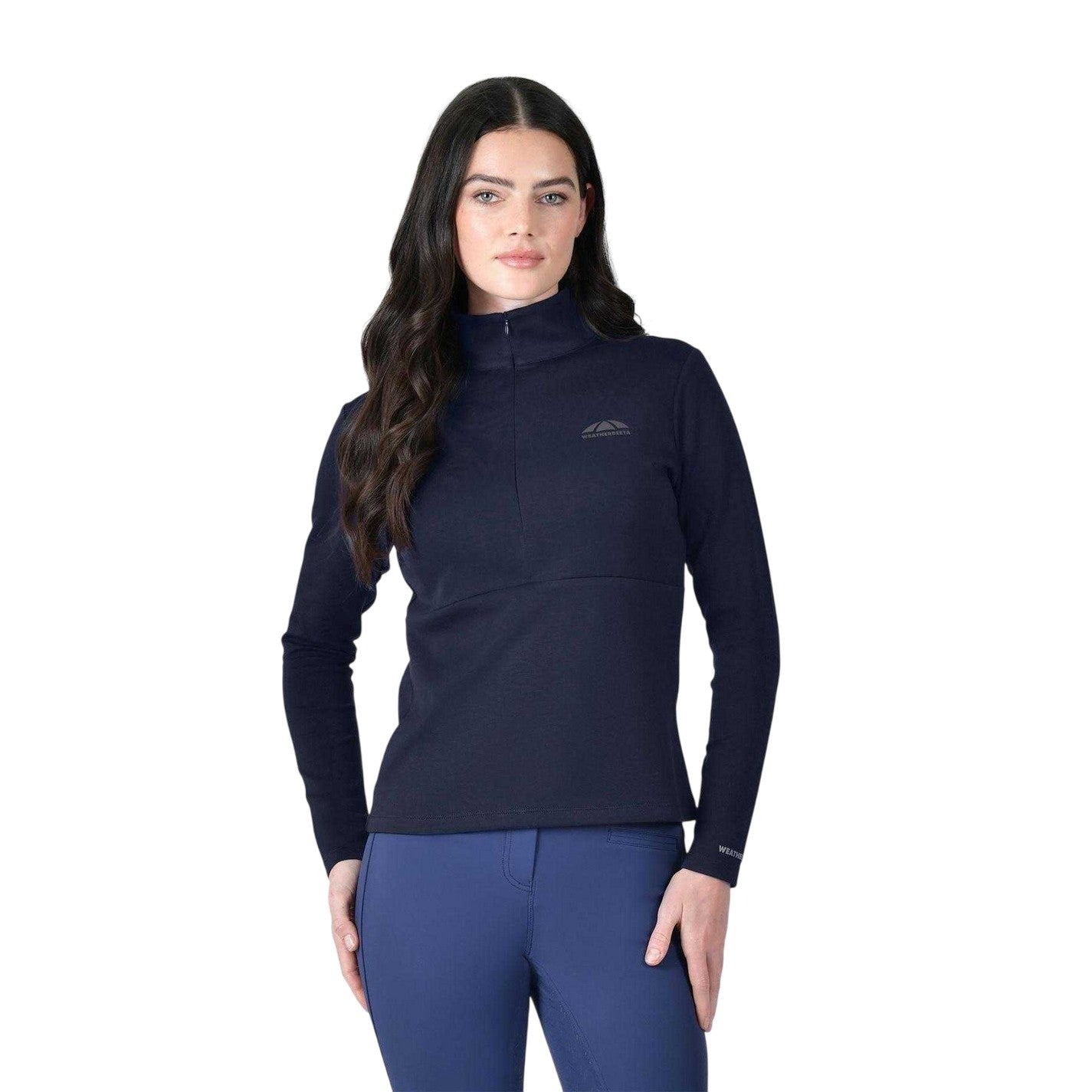 Navy - Front - Weatherbeeta Womens-Ladies Copper Midlayer