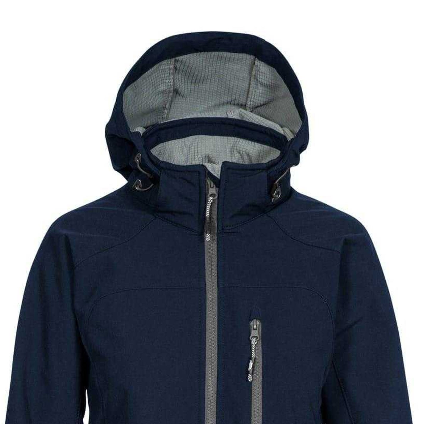Dark Navy - Side - Trespass Womens-Ladies Ellison Soft Shell Jacket