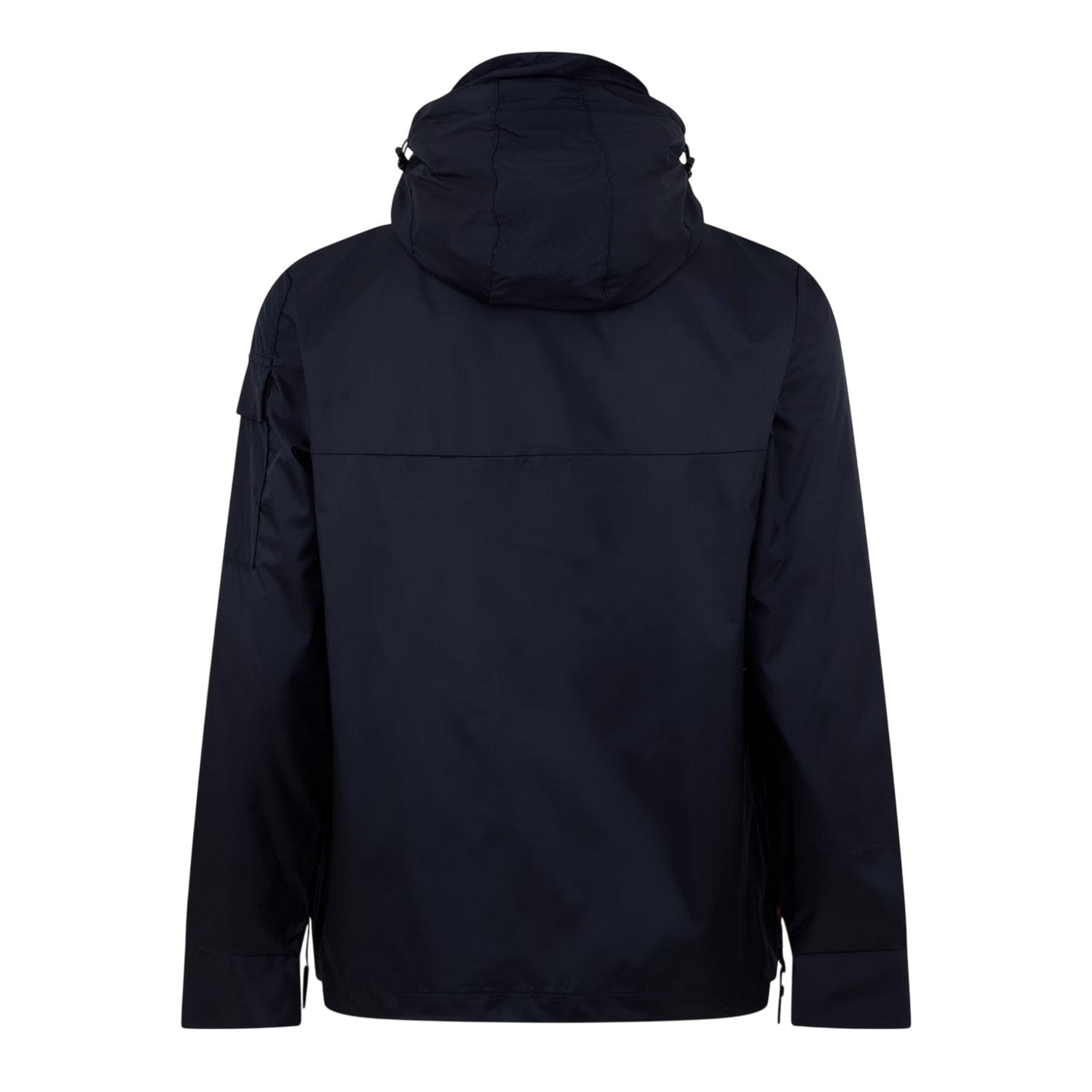 Dark Navy - Back - Luke 1977 Mens Curation Hooded Soft Shell Jacket