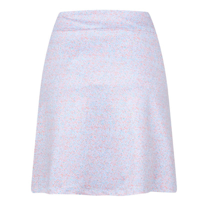 Coral - Back - Calvin Klein Womens-Ladies Speckle Mini Skort