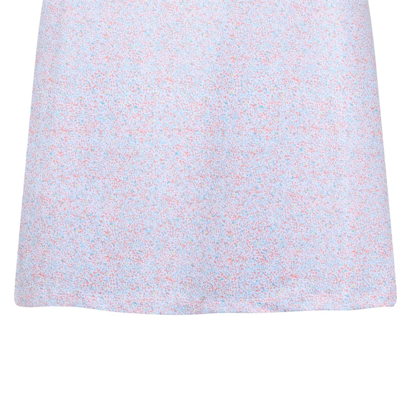 Coral - Side - Calvin Klein Womens-Ladies Speckle Mini Skort