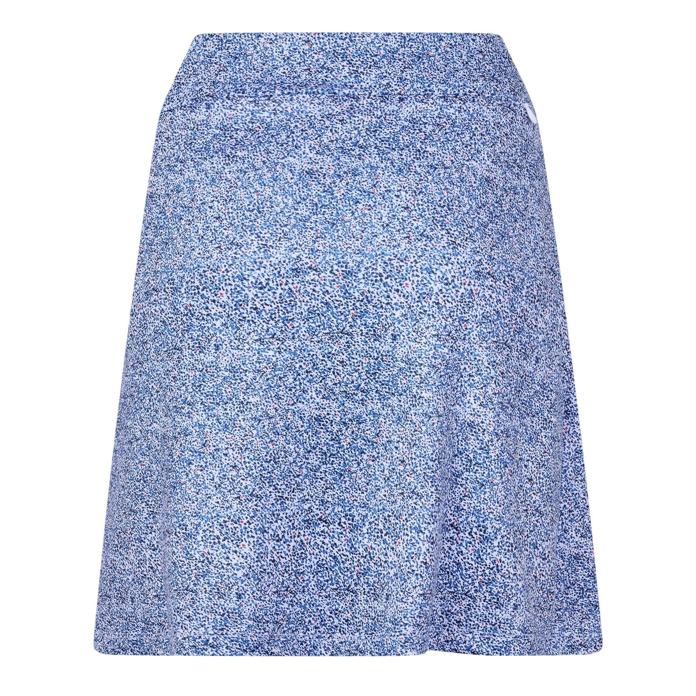 White-Navy - Back - Calvin Klein Womens-Ladies Speckle Mini Skort