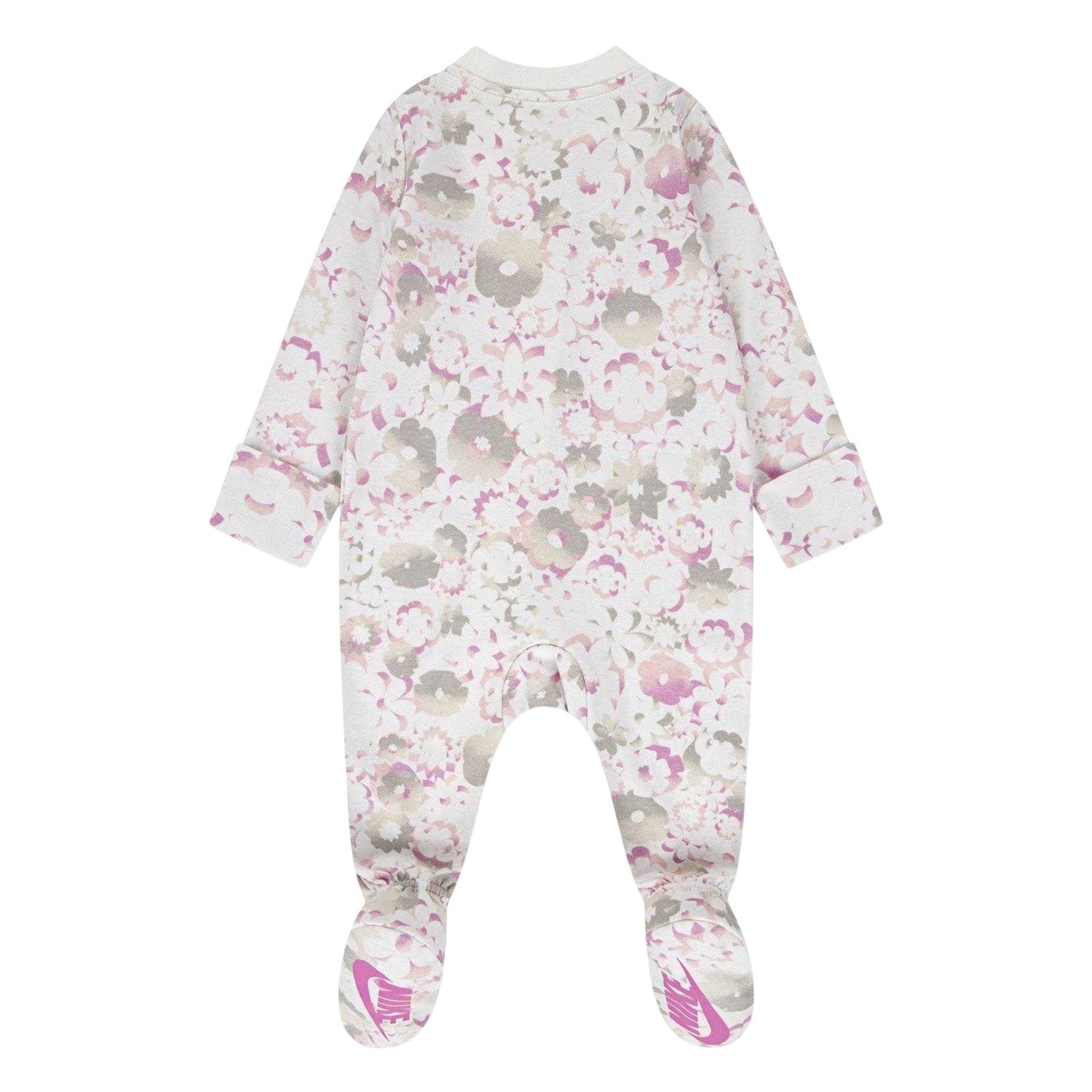 Sail - Back - Nike Baby Girls Floral Sleepsuit