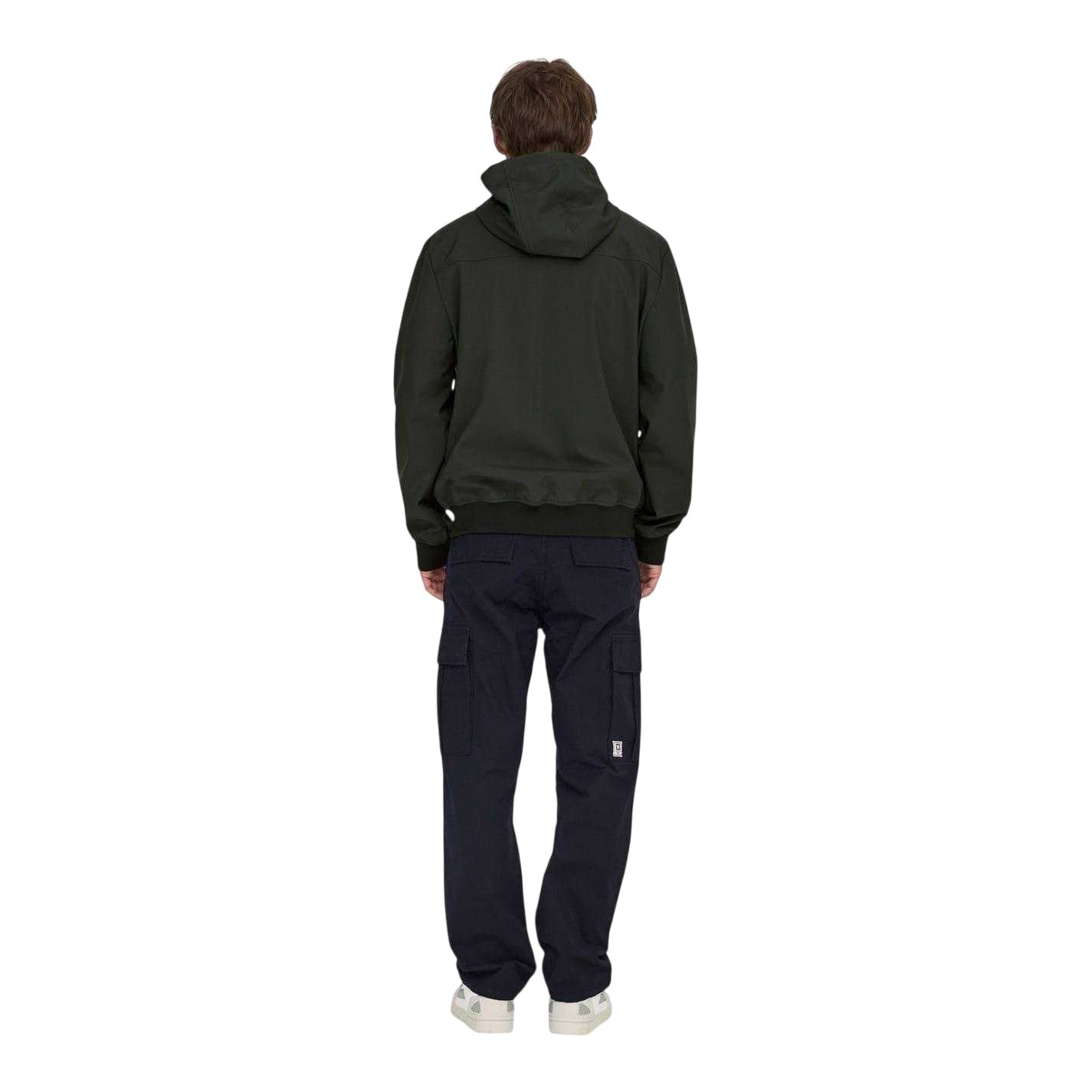 Peat - Back - Only Mens Bowie Hooded Soft Shell Jacket