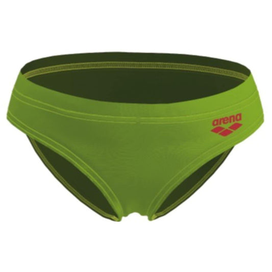 Soft Green - Front - Arena Boys Friends Back Print Swim Briefs