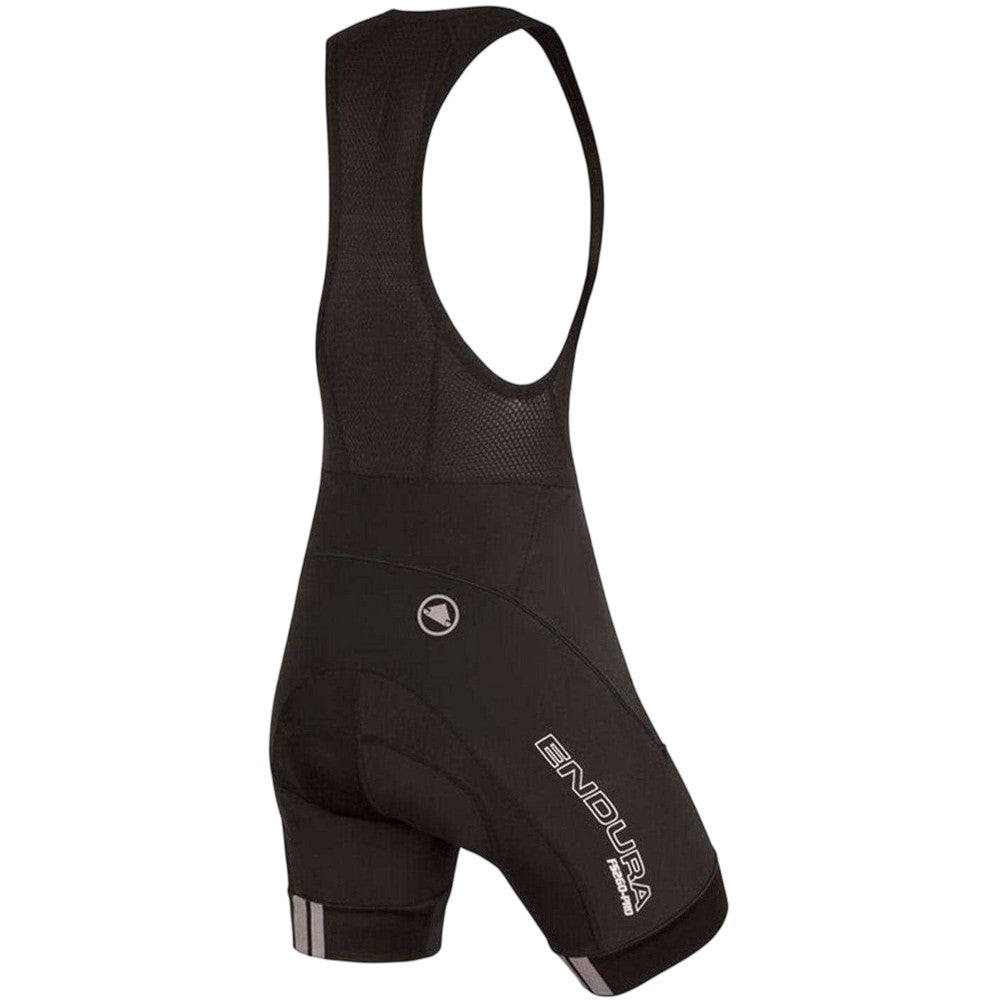 Black - Back - Endura Womens-Ladies Pro II Cycling Bib Shorts