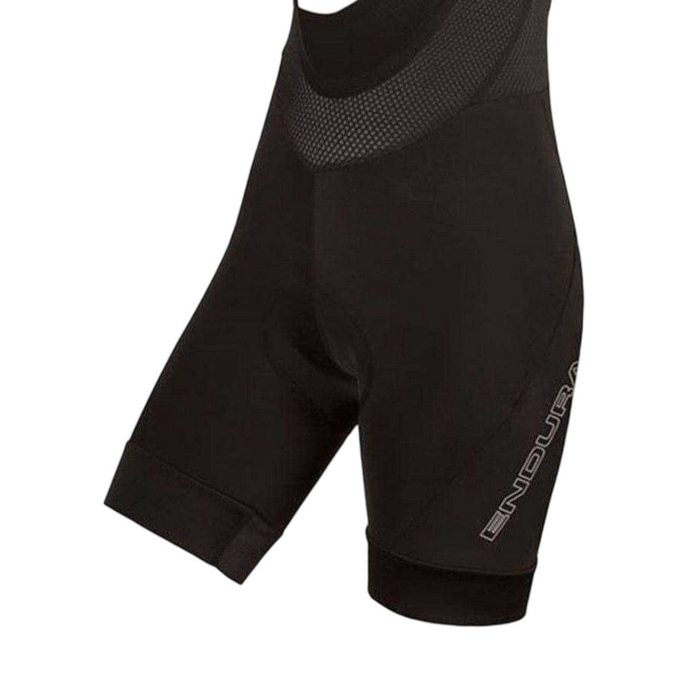 Black - Side - Endura Womens-Ladies Pro II Cycling Bib Shorts