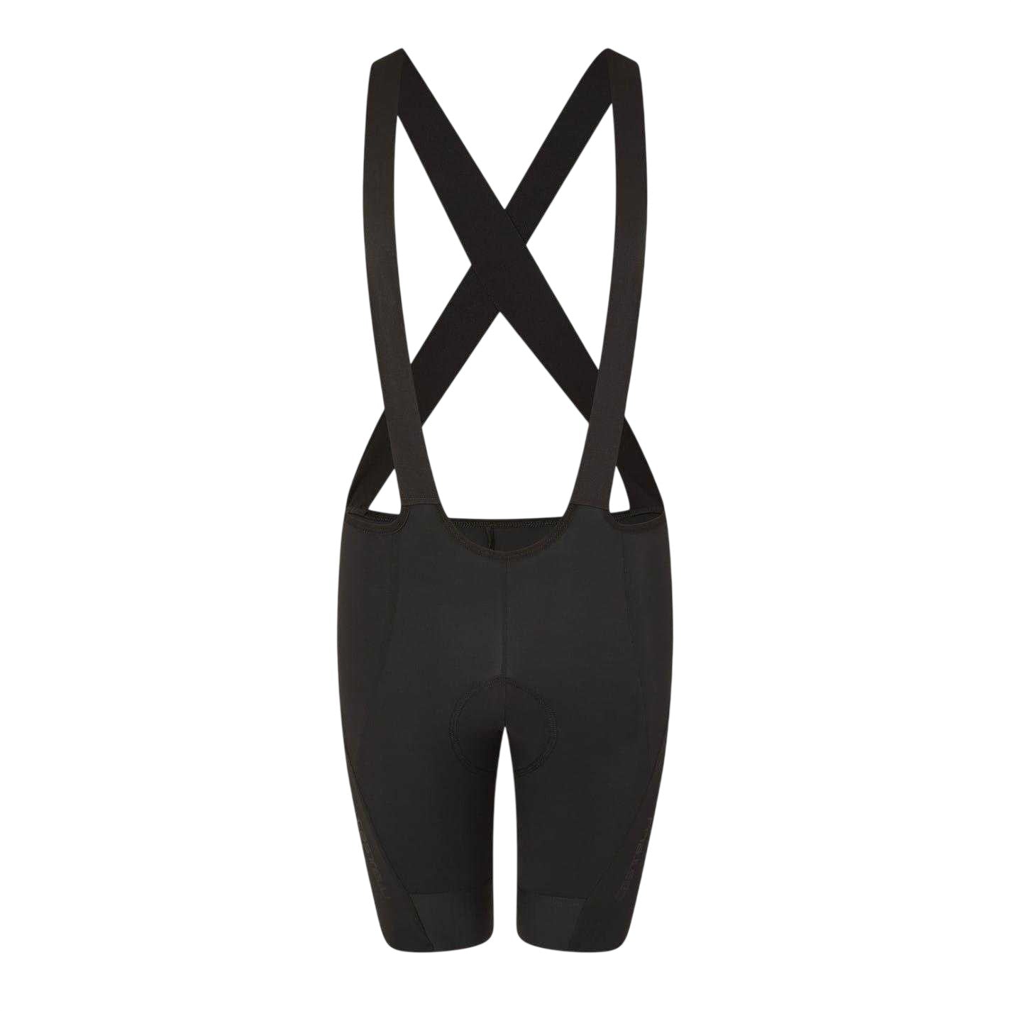 Black - Front - Castelli Womens-Ladies Velocissima 3 Cycling Bib Shorts