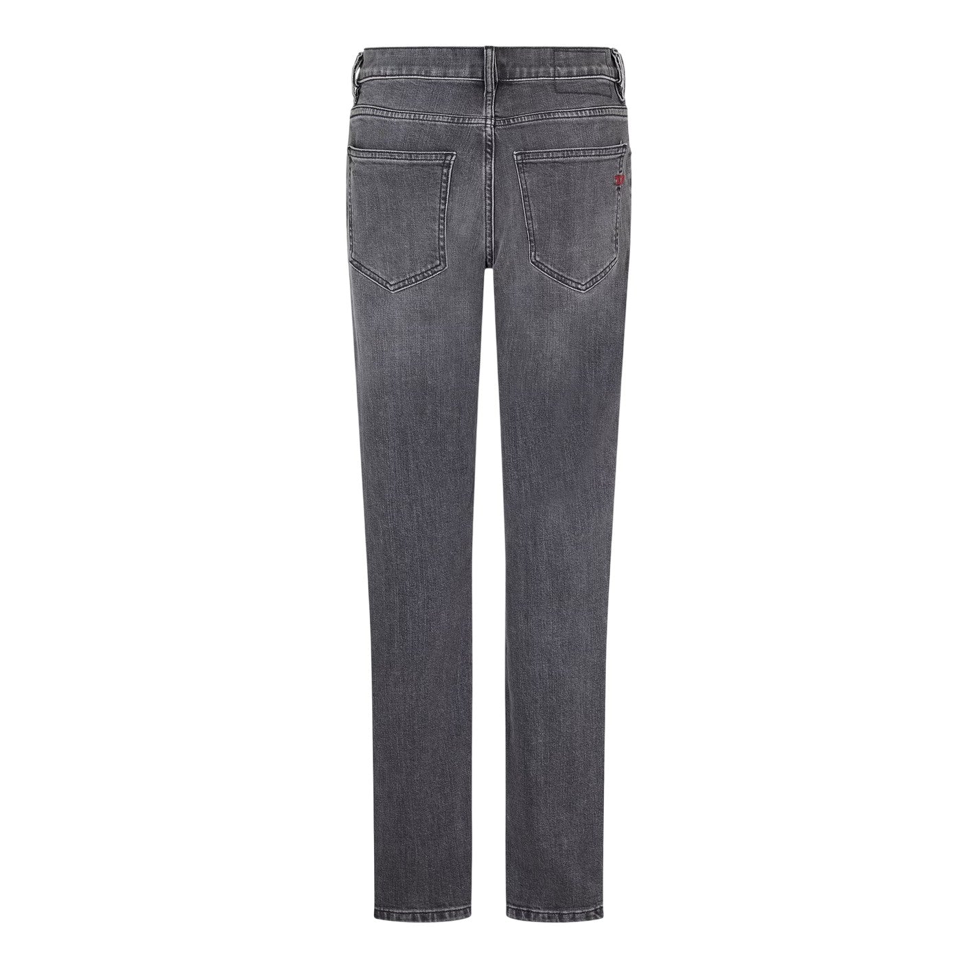 Black-Grey-Denim - Back - Diesel Mens Strukt Slim Jeans