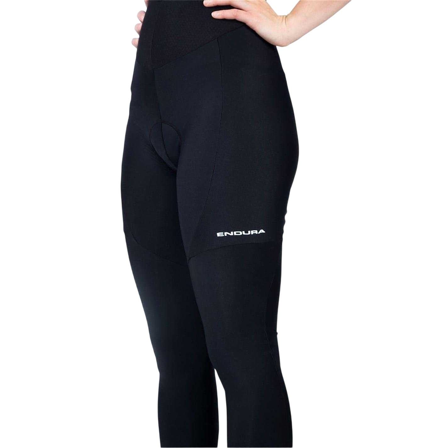 Black - Lifestyle - Endura Womens-Ladies Xtract Cycling Bib Tights