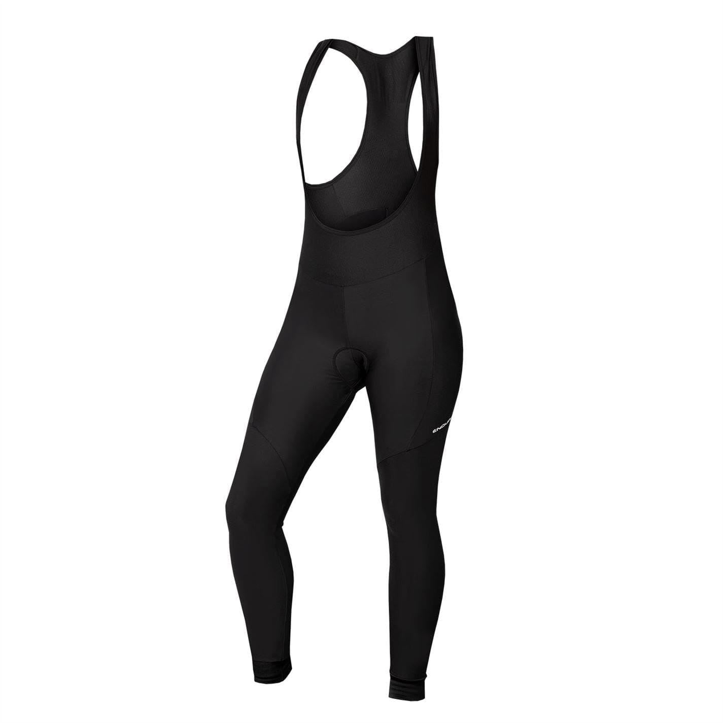 Black - Front - Endura Womens-Ladies Xtract Cycling Bib Tights