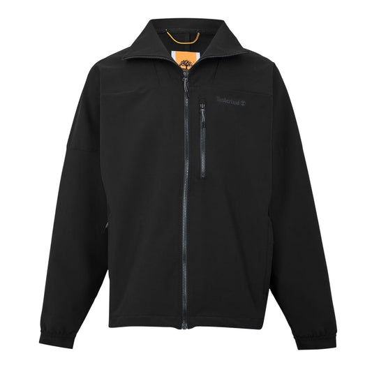 Black - Front - Timberland Mens Durable Water Repellent Regular Soft Shell Jacket