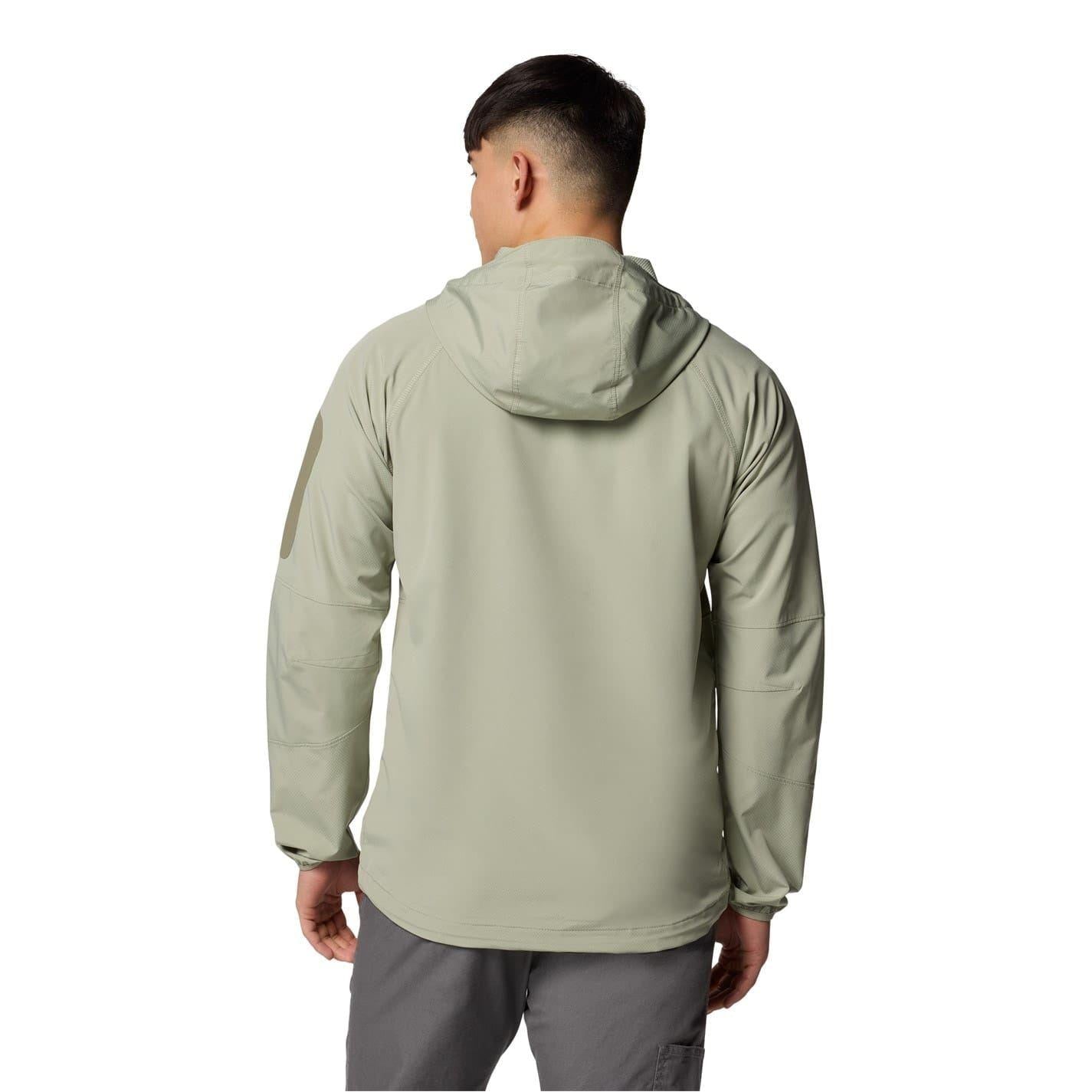 Safari - Back - Columbia Mens Tall Heights Soft Shell Jacket