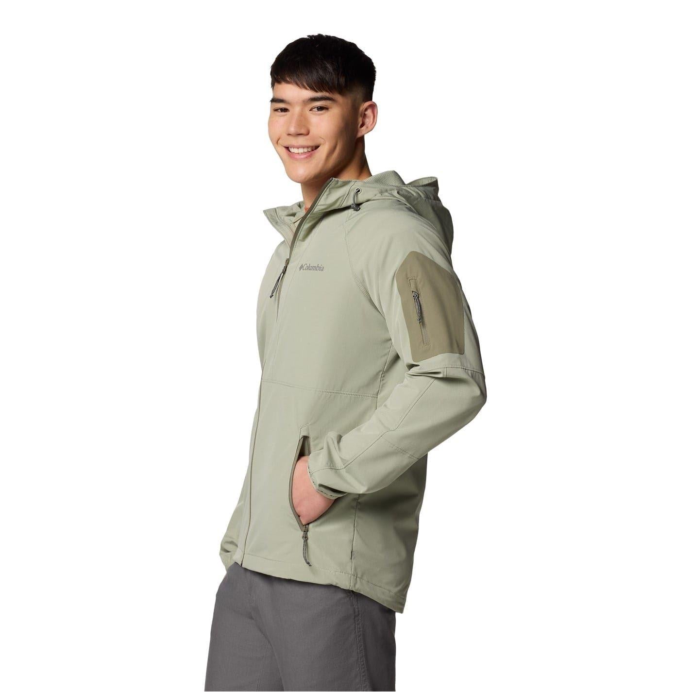 Safari - Side - Columbia Mens Tall Heights Soft Shell Jacket