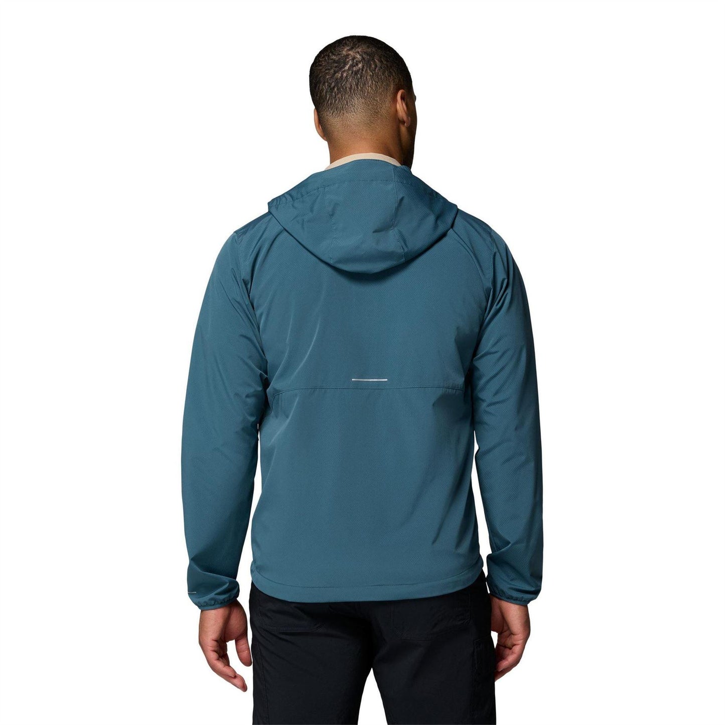 Blue - Back - Columbia Mens Tall Heights Soft Shell Jacket