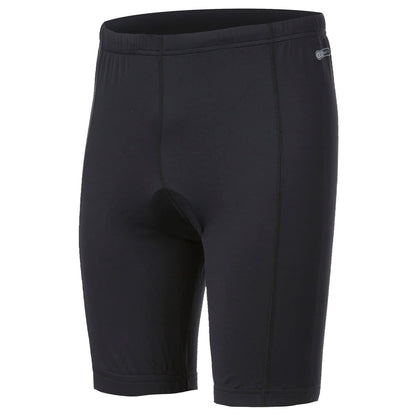 Black - Side - Trespass Mens Malaki Slim Walking Bib Shorts