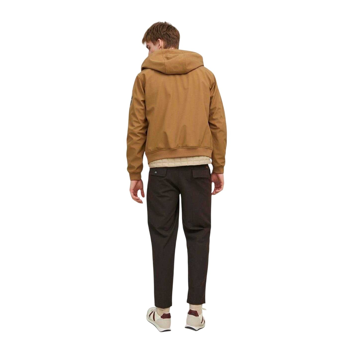 Otter - Back - Jack And Jones Mens Hooded Soft Shell Jacket