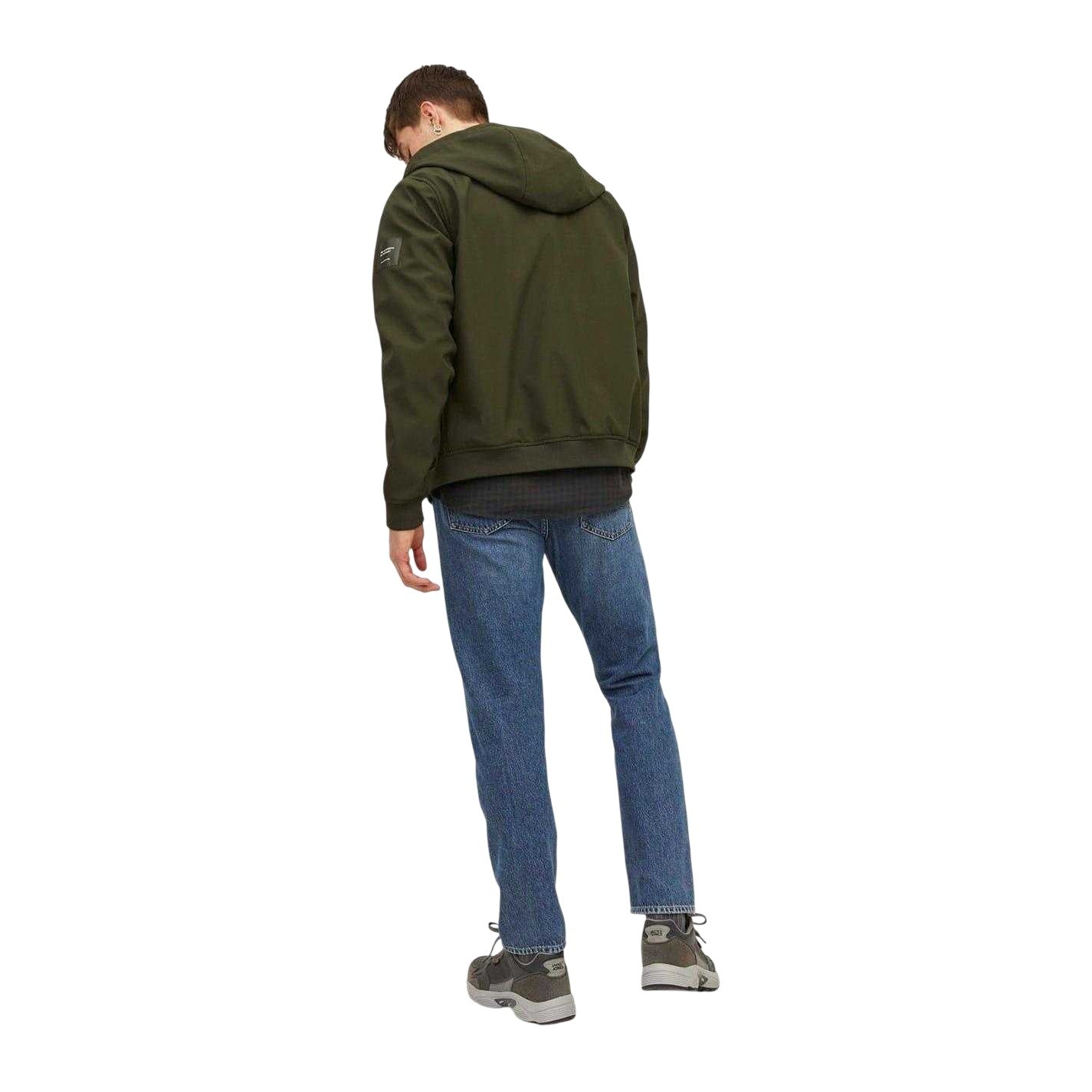 Rosin - Back - Jack And Jones Mens Hooded Soft Shell Jacket