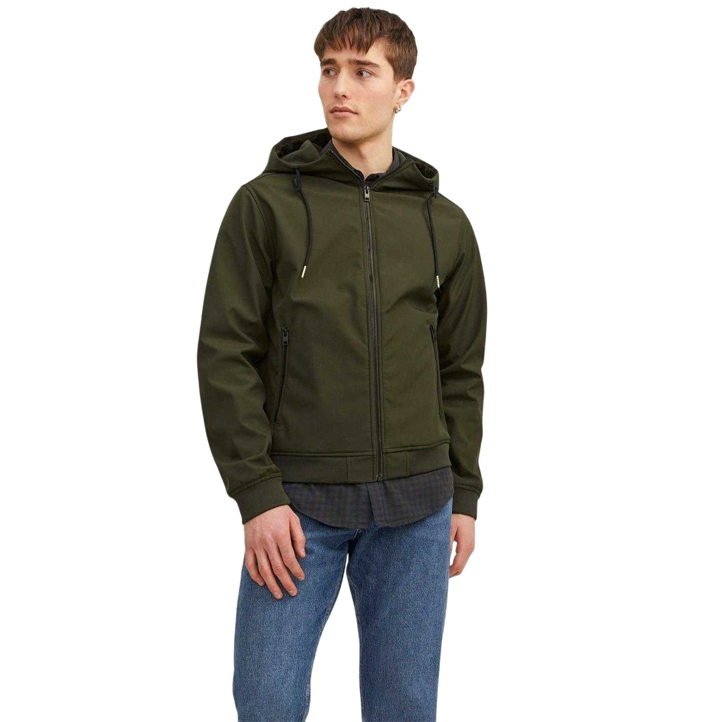 Rosin - Lifestyle - Jack And Jones Mens Hooded Soft Shell Jacket