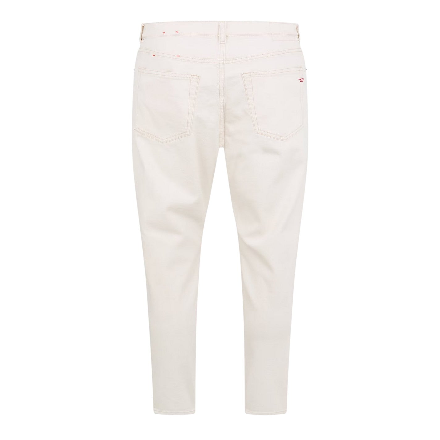 White - Back - Diesel Mens D-Fining Tapered Jeans