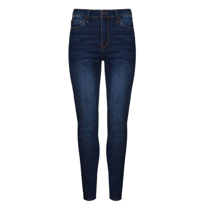 Dark Blue - Front - True Religion Girls Halle Skinny Jeans