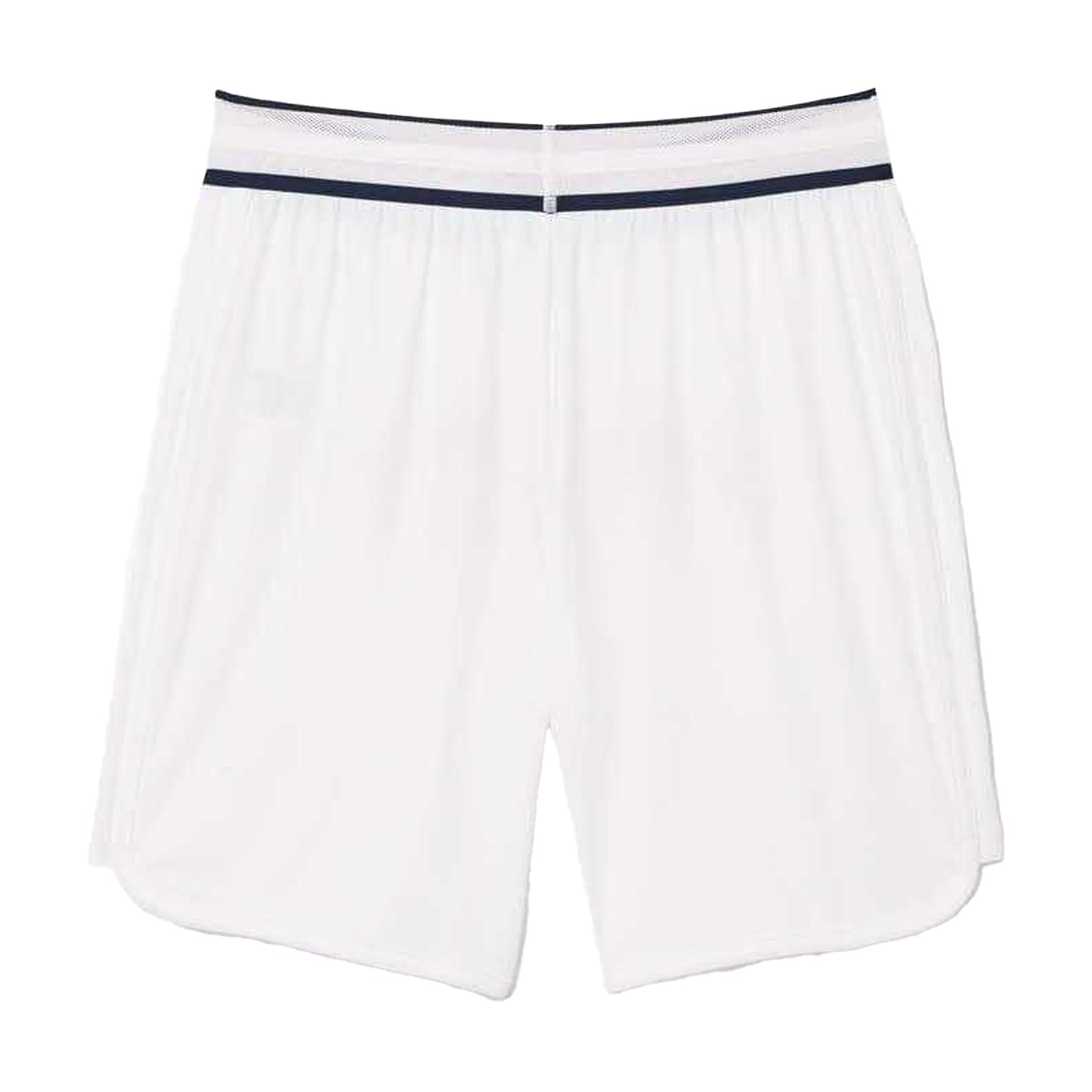 White - Back - Lacoste Mens Daniil Medvedev Tennis Shorts