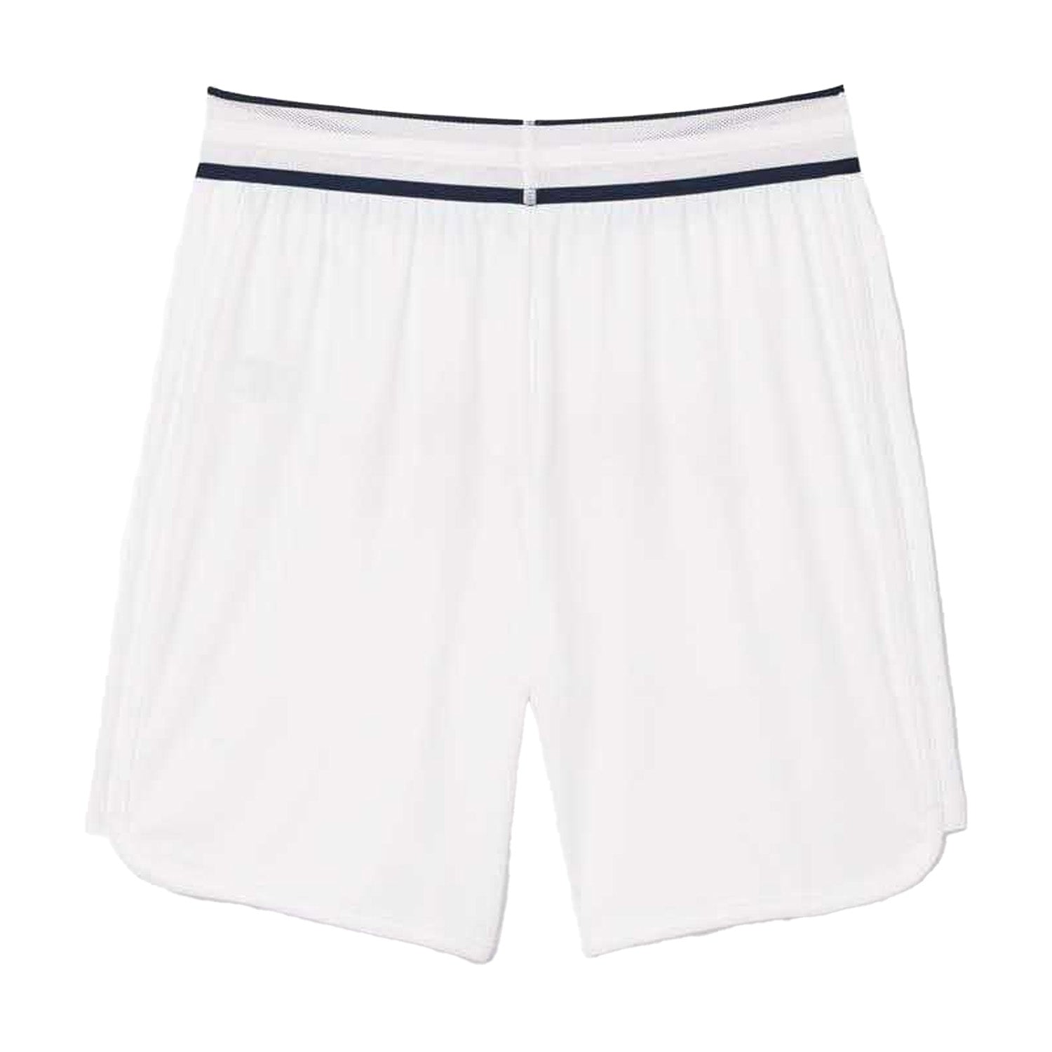 White - Back - Lacoste Mens Daniil Medvedev Tennis Shorts
