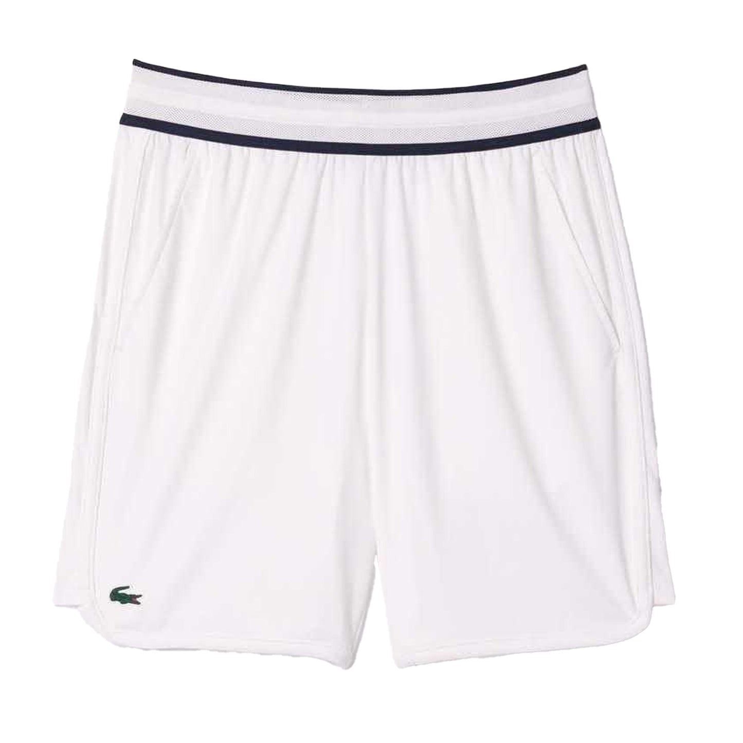White - Front - Lacoste Mens Daniil Medvedev Tennis Shorts