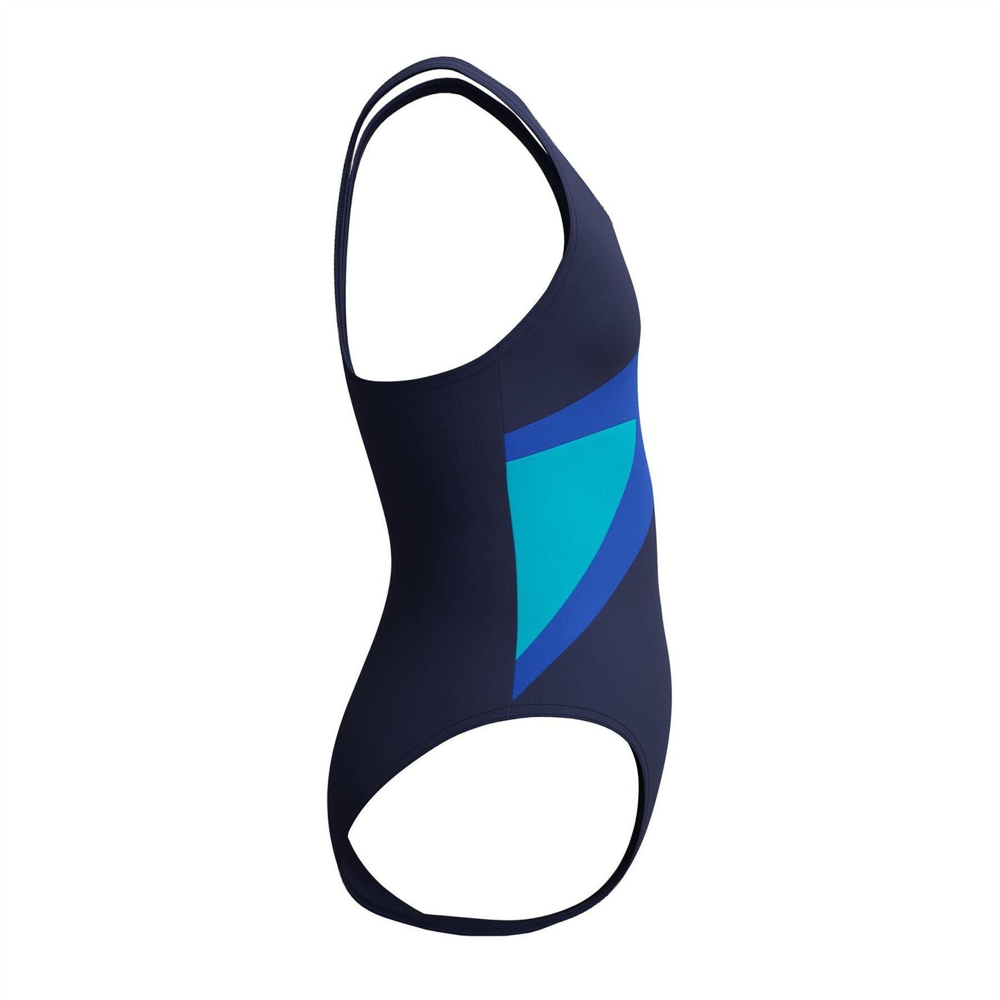 Peacoat-Deep Blue - Side - Speedo Girls HB Butterfly One Piece Swimsuit