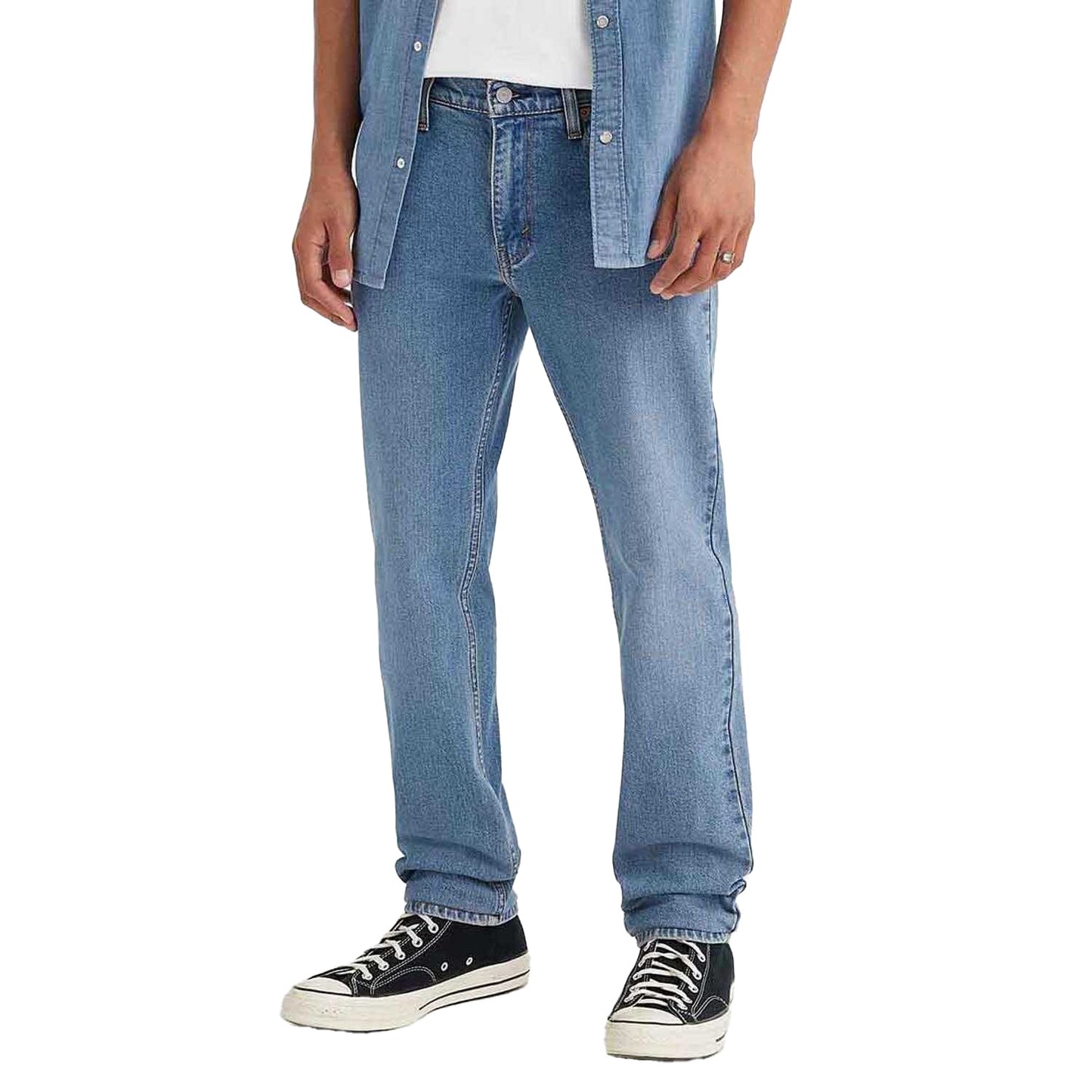 Blue - Side - Levis Mens 511 As It Was Adv Slim Jeans
