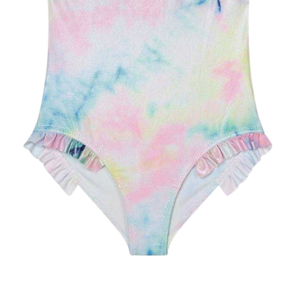 Multicoloured - Lifestyle - Billieblush Girls Printed One Piece Swimsuit