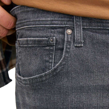 Black Denim - Side - Jack And Jones Mens Mike Denim Jeans