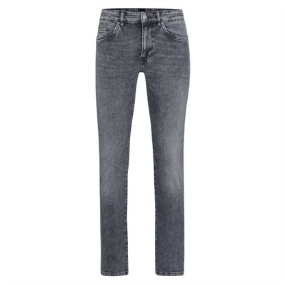 Charcoal - Front - Boss Mens Delaware3 Slim Jeans