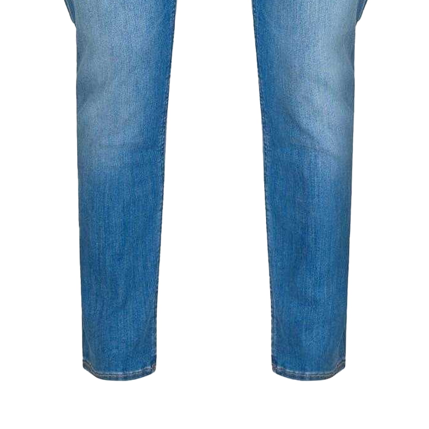 Bright Blue - Side - Boss Mens Delaware Denim 5 Pockets Slim Jeans