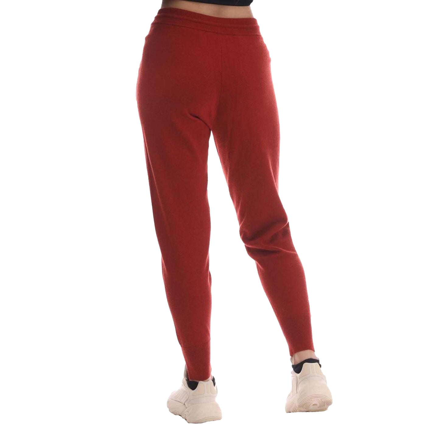 Red - Back - Boss Womens-Ladies Fasolda Jogging Bottoms
