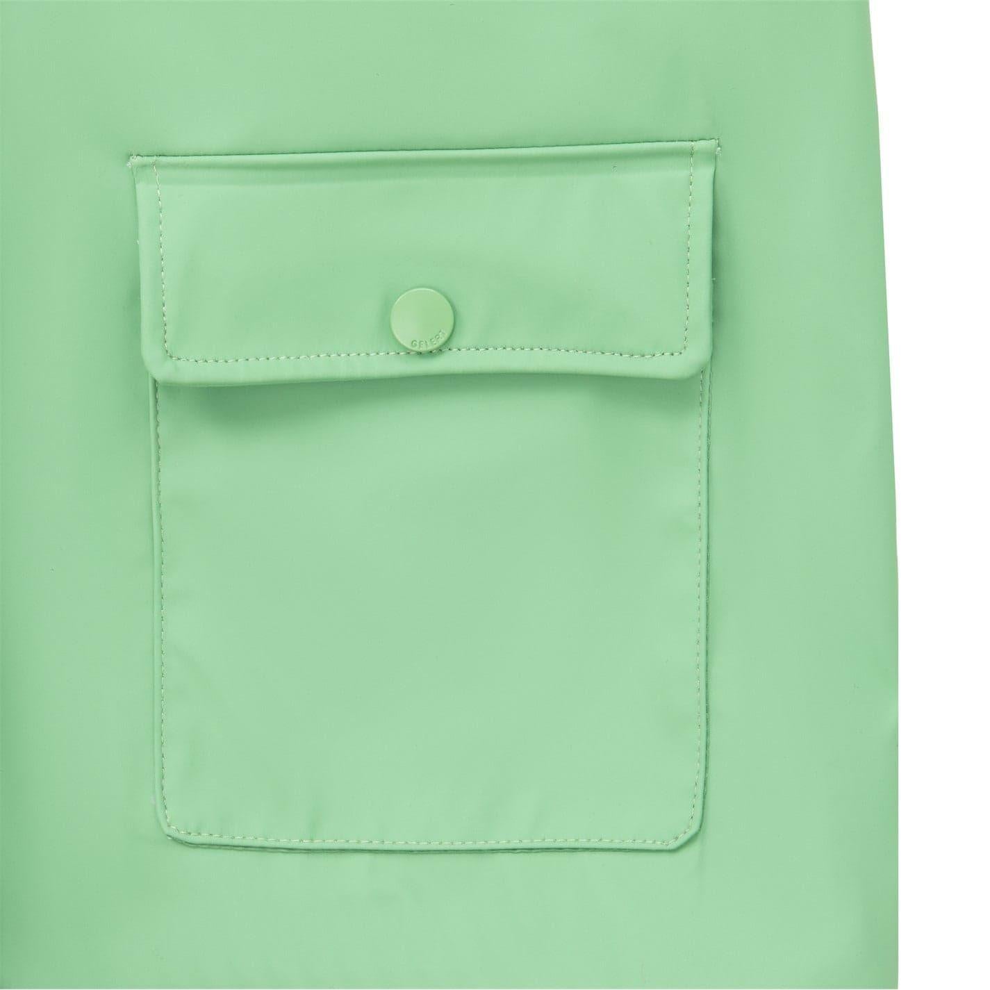 Moss Green - Lifestyle - Gelert Childrens-Kids Coast PU Jacket