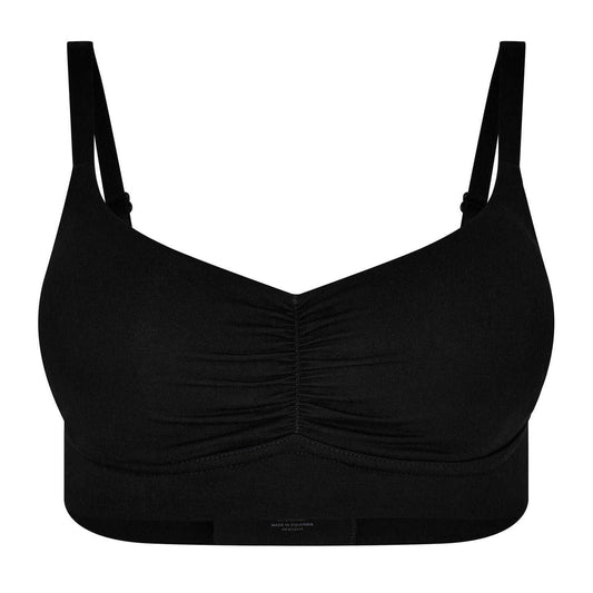 Black - Front - AnaOno Womens-Ladies Bra