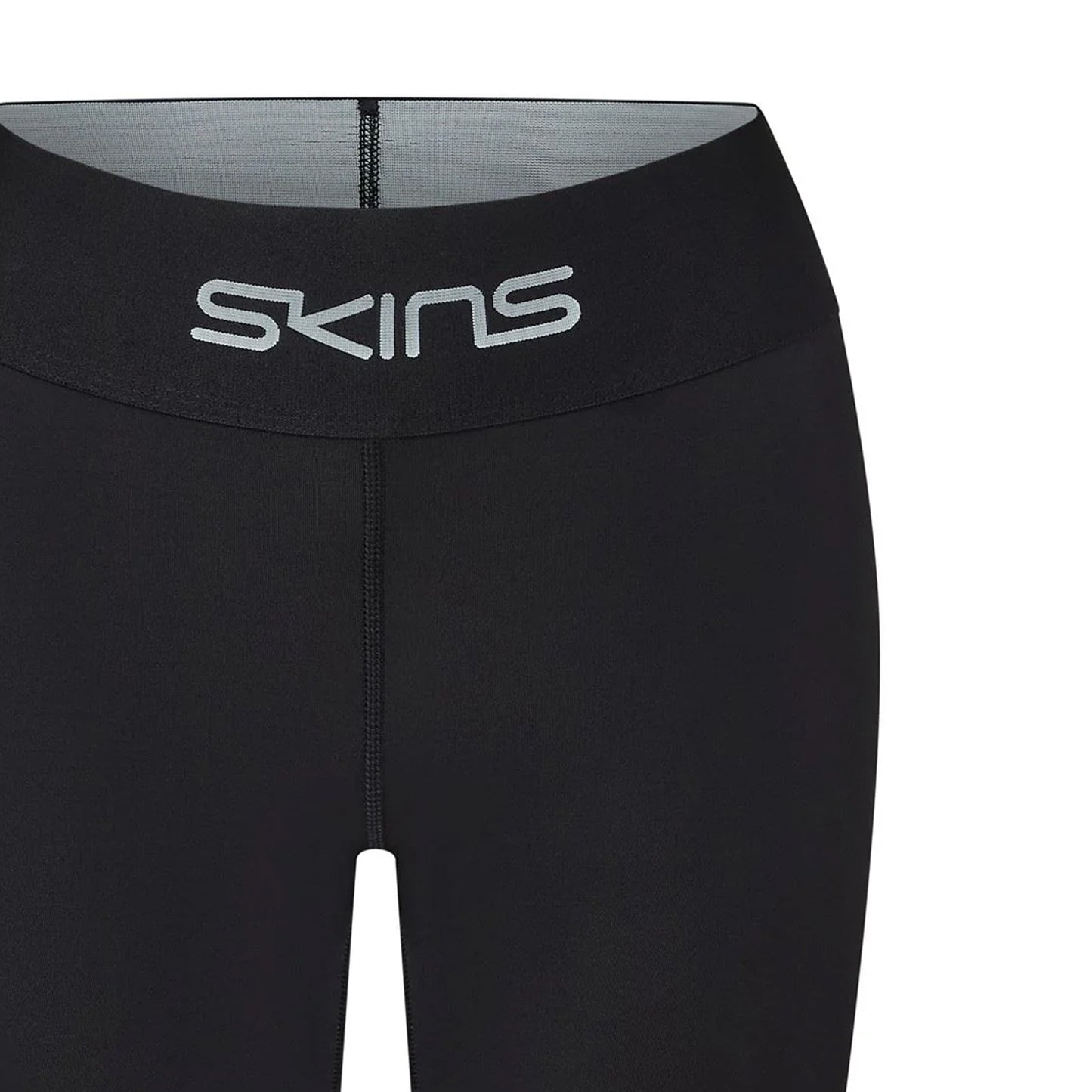 Black - Side - Skins Womens-Ladies Series-1 Skinny Athletic Compression Shorts