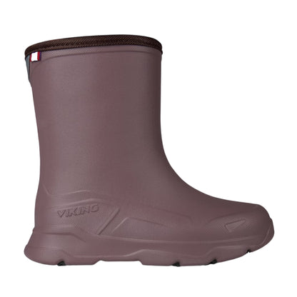 Rose-Grey - Front - Viking Childrens-Kids Playrox Wellington Boots