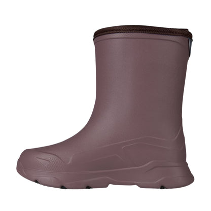 Rose-Grey - Side - Viking Childrens-Kids Playrox Wellington Boots