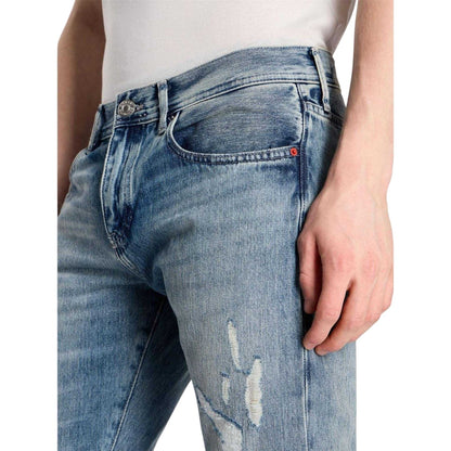 Indigo - Back - Armani Exchange Mens Slim Jeans