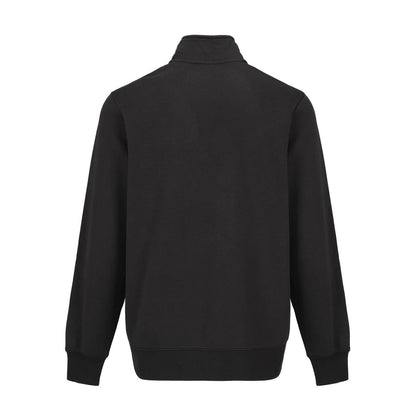 Black - Back - Slazenger Mens Quarter Zip Fleece