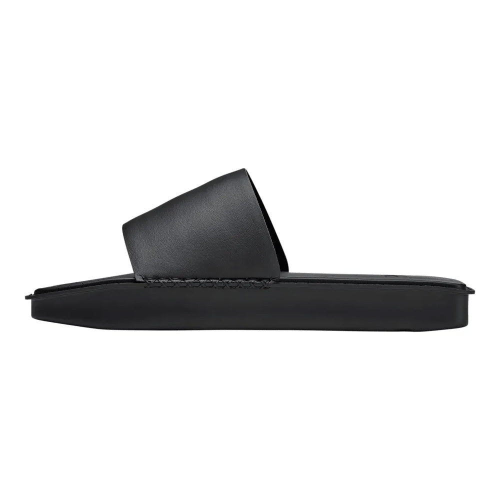 Black - Side - Y-3 Mens Water Sliders