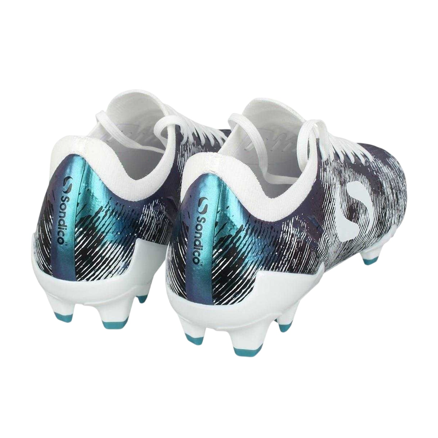 Emerald - Back - Sondico Childrens-Kids Blaze Knitted Sock Football Boots