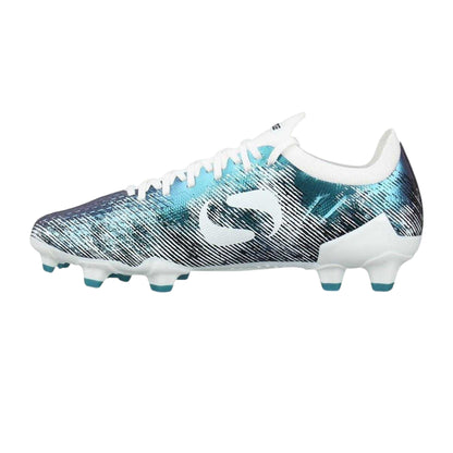 Emerald - Side - Sondico Childrens-Kids Blaze Knitted Sock Football Boots
